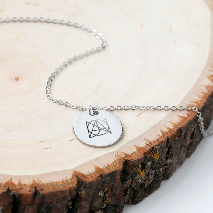 Symbol Engraved Necklace - Image 5